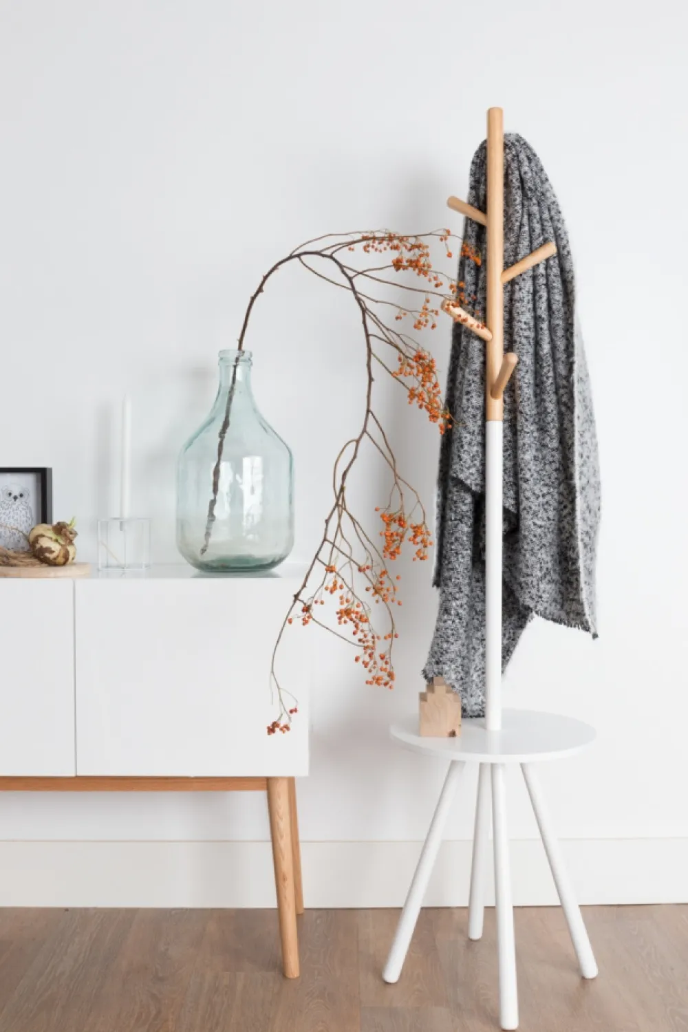 Zuiver Klädhängare 'Table Tree' - Vit