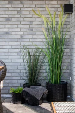 Garden Prestige Korgar 'Bogor Black' 4-pack - Svart