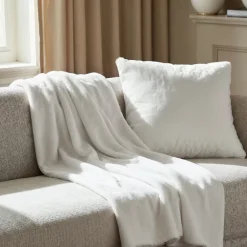Reforma x Trendcarpet Kuddfodral 'Aranga Super Soft' 45x45cm - Vit