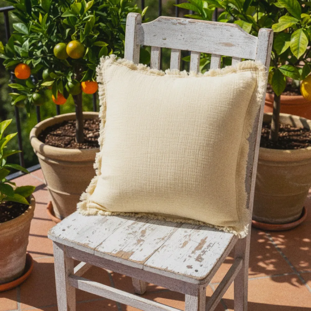 Reforma x Trendcarpet Kuddfodral 'Dorena' 45x45cm - Vit