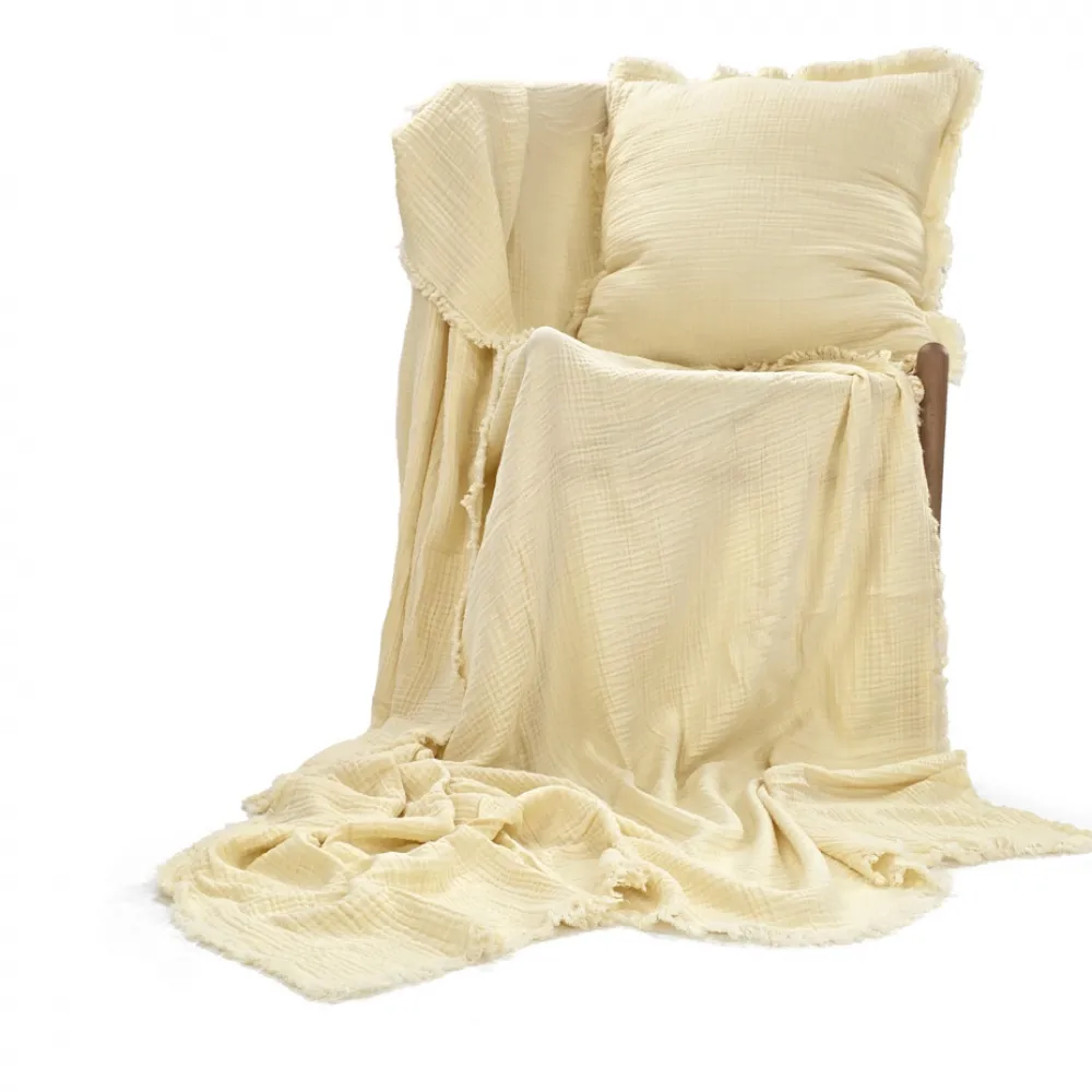 Reforma x Trendcarpet Kuddfodral 'Dorena' 45x45cm - Vit