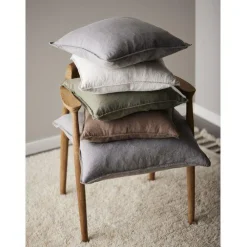 Svanefors Kuddfodral 'Julie' 45x45 - Brun