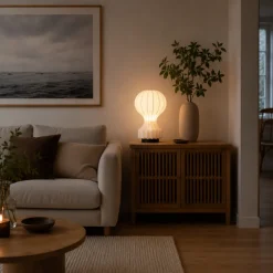Reforma Lampa 'Senigallia' M - Vit/Svart
