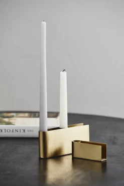 Nordal Ljusstake 'GILI' - Gyllene