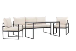 Reforma Loungeset 'Vico' - Svart