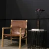 Trademark Living Loungestol 'Blixen' - Brun
