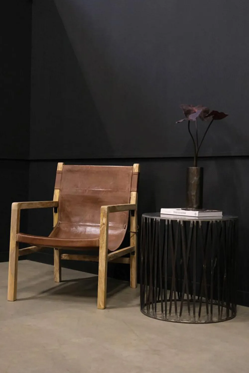 Trademark Living Loungestol 'Blixen' - Brun