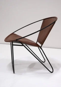 Trademark Living Loungestol 'Dalton' - Brun
