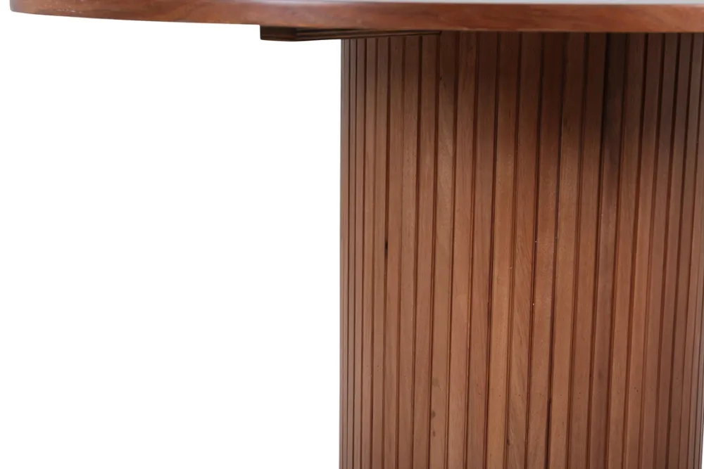 Reforma Matbord 'Barkaby' Runt 110cm - Brun