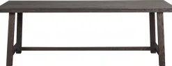 Rowico Home Matbord 'Brooklyn' 220x95cm - Mörkbrun