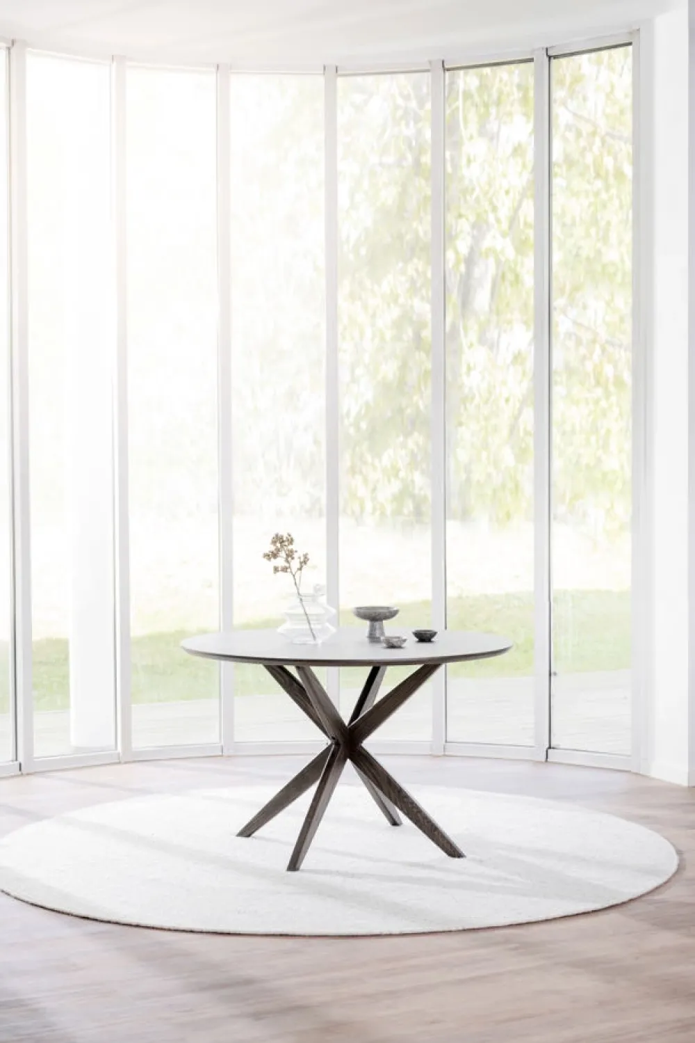 Rowico Home Matbord 'Calverton' Runt 120cm - Brun