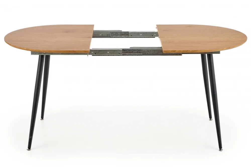 Reforma Matbord 'Colorado' 120-160cm - Natur/svart