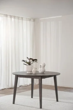 Rowico Home Matbord 'Filippa' Runt 120cm - Mörkbrun