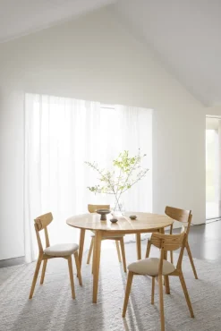 Rowico Home Matbord 'Filippa' Runt 120cm - Natur