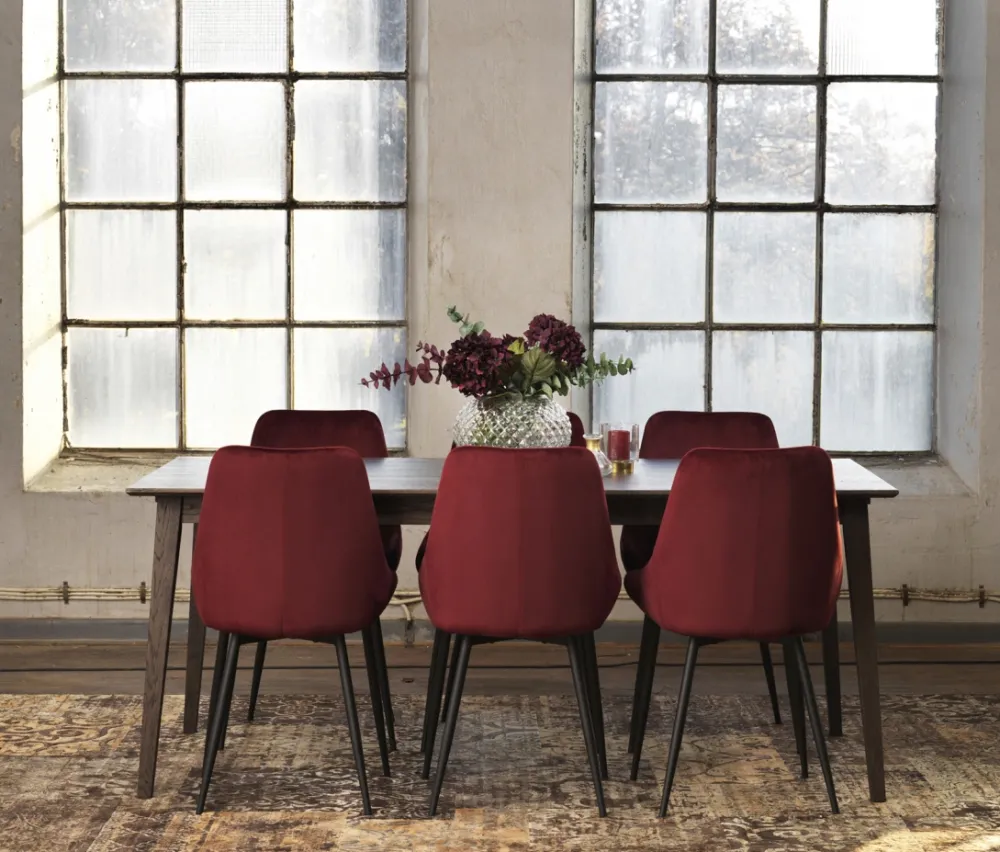 Rowico Home Matbord 'Filippa' 180x90cm - Brun