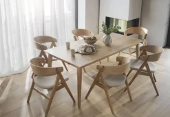 Rowico Home Matbord 'Filippa' 180x90cm - Ek