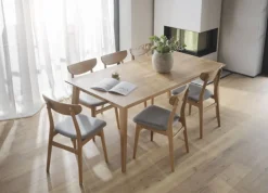 Rowico Home Matbord 'Filippa' 180x90cm - Ek