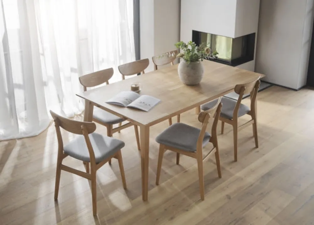 Rowico Home Matbord 'Filippa' 180x90cm - Ek