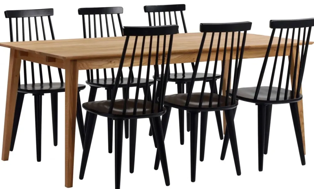 Rowico Home Matbord 'Filippa' 180x90cm - Ek