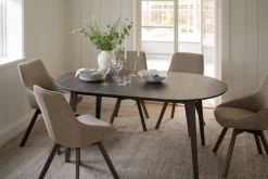 Rowico Home Matbord 'Filippa' 170x105 - Svart