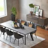 Rowico Home Matbord 'Fred' - Brun/Svart 240x100cm
