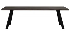 Rowico Home Matbord 'Fred' - Brun/Svart 240x100cm