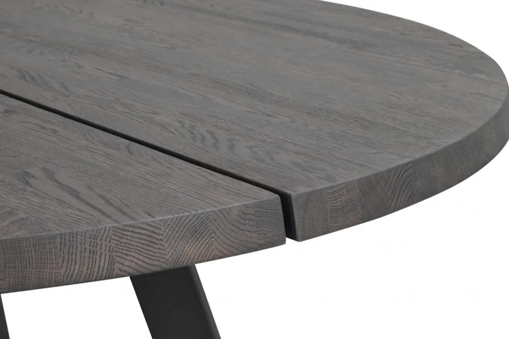 Rowico Home Matbord 'Fred' Runt 160cm - Brun