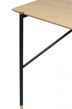 Reforma Matbord 'Hornstull' 160x90cm - Ek/Svart
