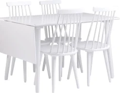 Rowico Home Matbord 'Lotta' 120x80cm - Vit