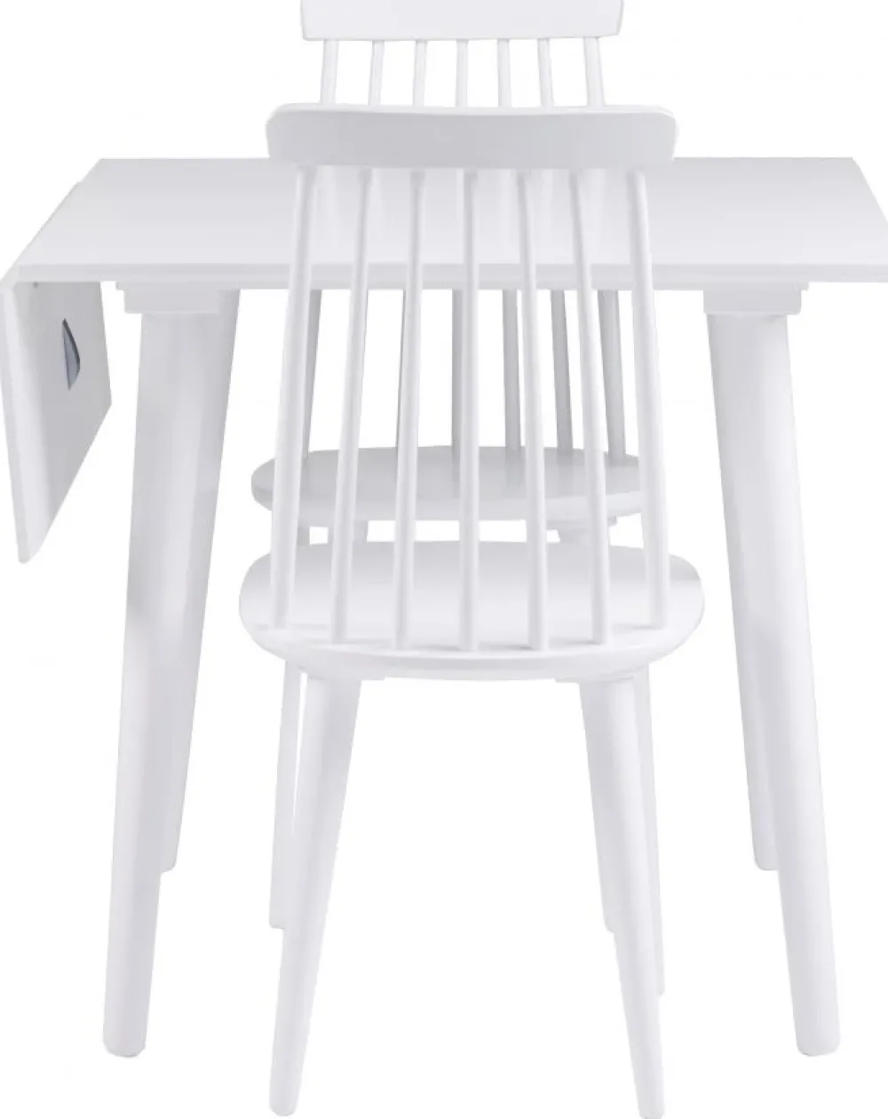 Rowico Home Matbord 'Lotta' 80x80cm - Vit