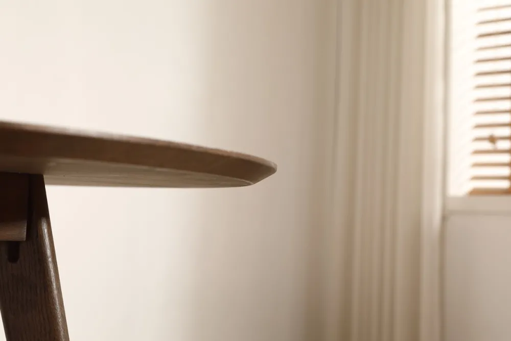 Reforma Matbord 'Luma' Runt 115cm - Valnöt