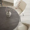 Rowico Home Matbord 'Maddock' Runt 135cm - Mörk ek