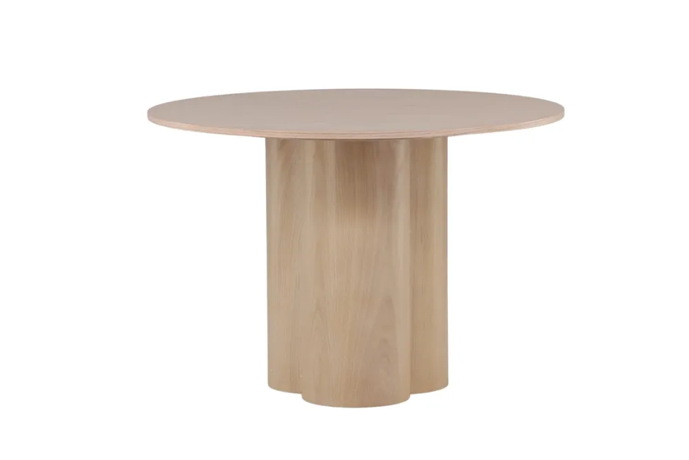 Reforma Matbord 'Orsa' Runt 110cm - Vitputsad