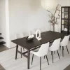 Rowico Home Matbord 'Plainfield' 220x100cm - Mörk ek