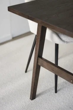 Rowico Home Matbord 'Plainfield' 220x100cm - Mörk ek