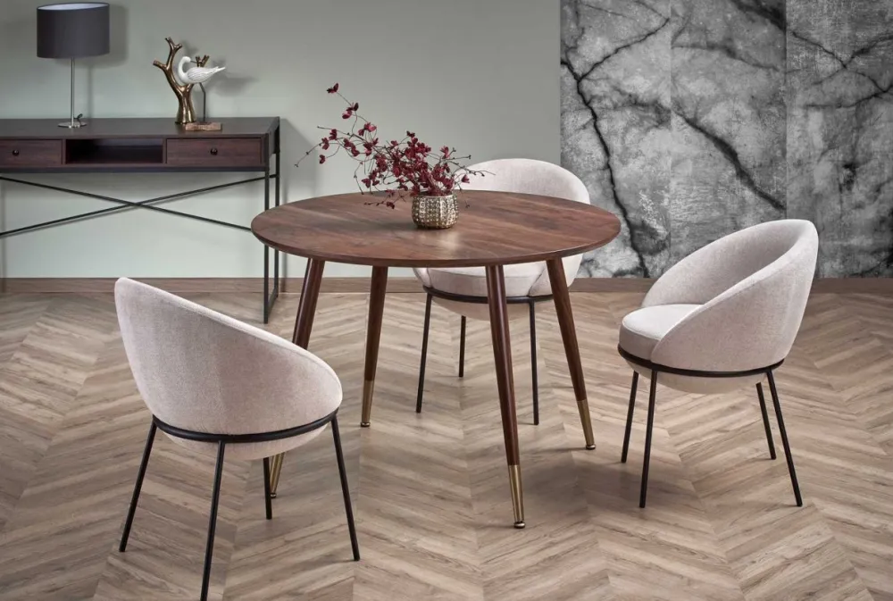 Reforma Matbord 'Prime' Runt 110cm - Valnöt