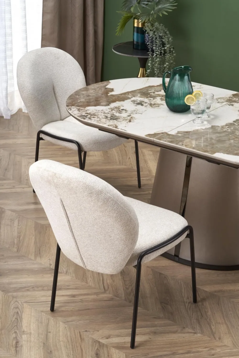 Reforma Matbord 'Robinson' 160-200cm - Beige