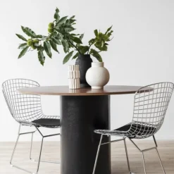 Reforma Matbord 'Rounded' Runt 120cm - Valnöt