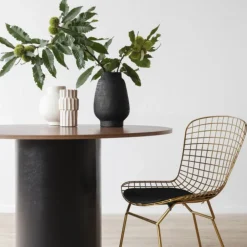 Reforma Matbord 'Rounded' Runt 120cm - Valnöt