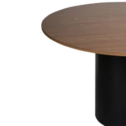 Reforma Matbord 'Rounded' Runt 120cm - Valnöt