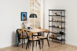 Reforma Matbord 'Ärsjö' - Natur/Svart