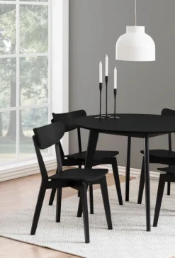 Reforma Matbord 'Ärsjö' Runt 105cm - Svart