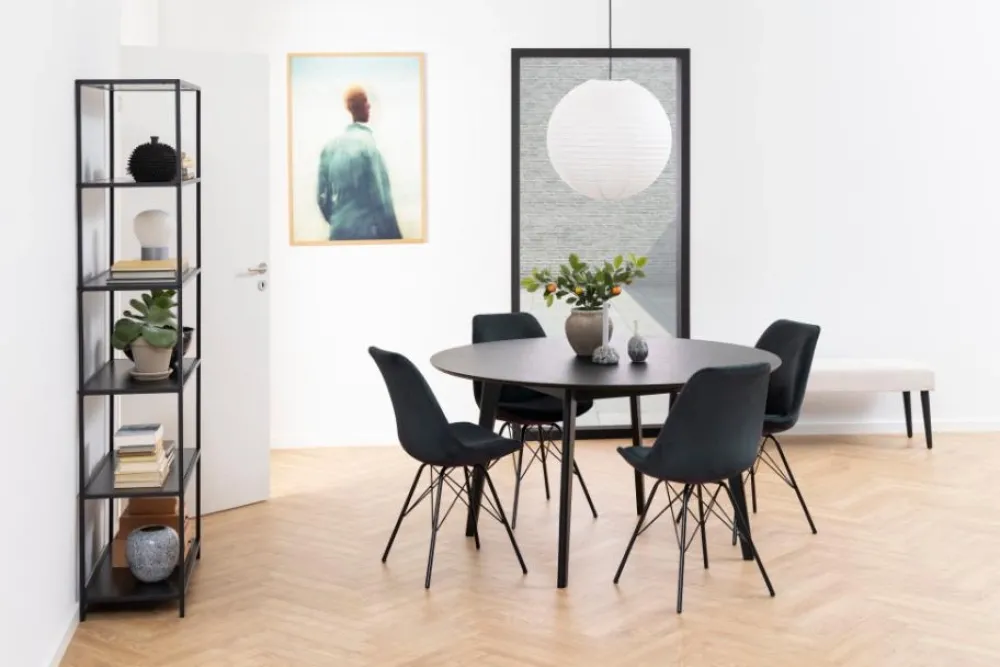 Reforma Matbord 'Ärsjö' Runt 140cm - Svart