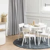 Reforma Matbord 'Ärsjö' Runt 105cm - Vit