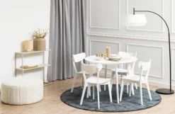 Reforma Matbord 'Ärsjö' Runt 105cm - Vit