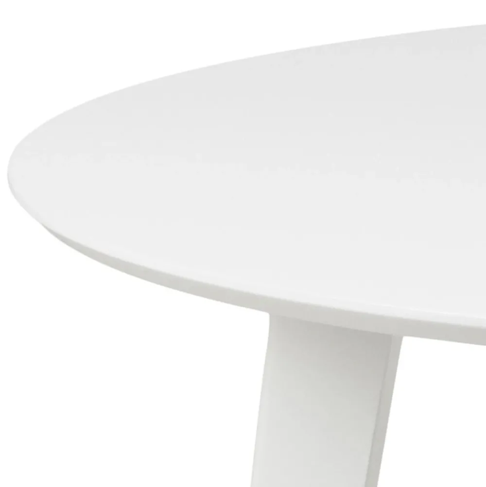Reforma Matbord 'Ärsjö' Runt 105cm - Vit