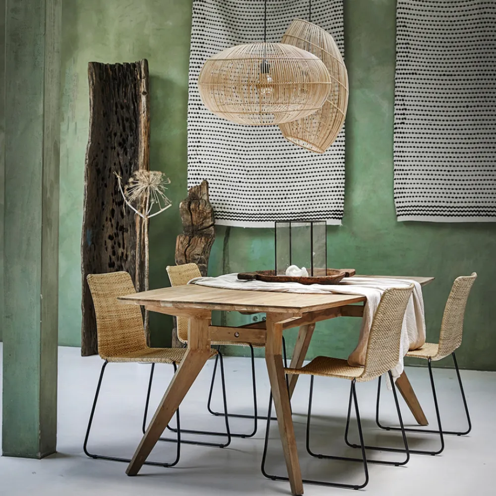 Vintage Matbord 'Studio' 240x100cm - Ljus trä