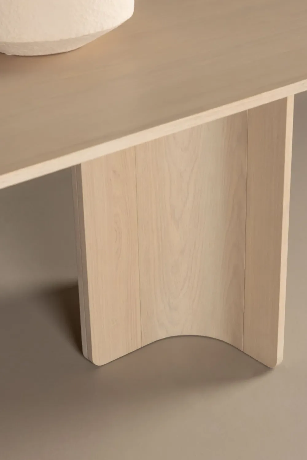 Reforma Matbord 'Tranemo' Ovalt 220x100x75cm - Vit