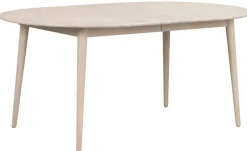 Rowico Home Matbord 'Tyler' Ovalt 170x105cm - Vitpigmenterad Ek