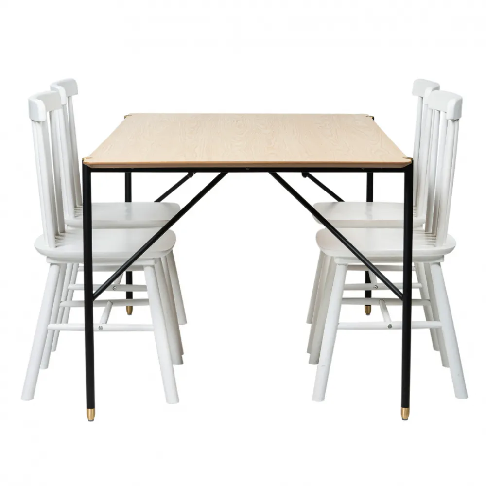 Reforma Matgrupp 'Hornstull Elsa' - 1 Bord & 4 Stolar